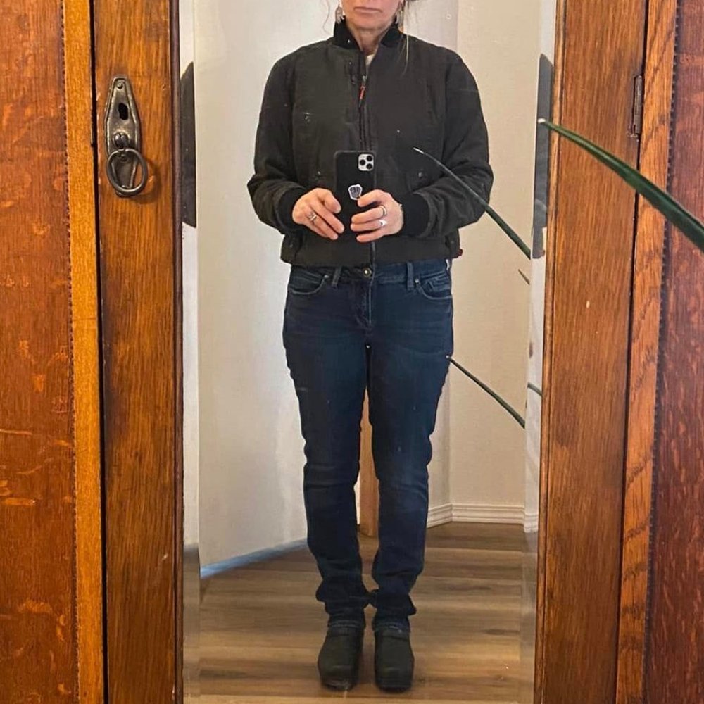 Elyse Straight Jean by Silver, size W29/L30